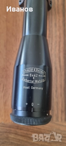 Оптика Schmidt & Bender 6x42 L, снимка 6 - Оборудване и аксесоари за оръжия - 52313511