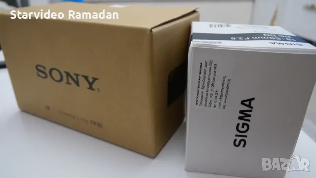 Sony FX30 Cinema Line, снимка 9 - Камери - 56099918