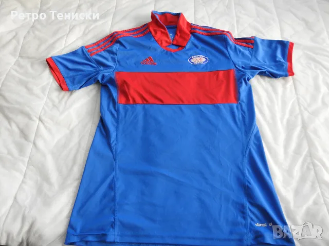 Тениска Vålerenga — Домакински adidas — Деца размер XL Синьо