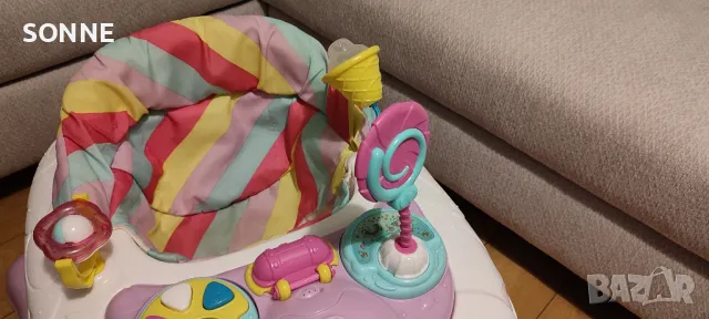 Проходилка Cangaroo Unicorn розова, снимка 9 - Проходилки - 48654013