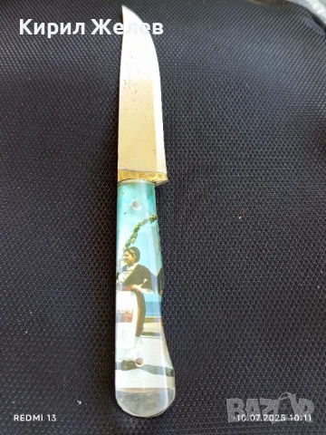   Нож сувенир от остров Крит много красив стилен дизайн за КОЛЕКЦИЯ ДЕКОРАЦИЯ 50620, снимка 5 - Ножове - 50970681