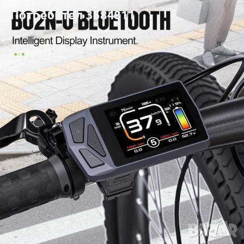 Мотор за велосипед Bafang BBS02B 48V 750W с дисплей EKD01 Blue-t (НОВ), снимка 2 - Части за велосипеди - 50540127