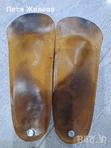 Ортопедични стелки (естествена кожа и метал)