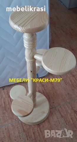 Цветарник 5-ца от дърво, снимка 2 - Други - 35960351