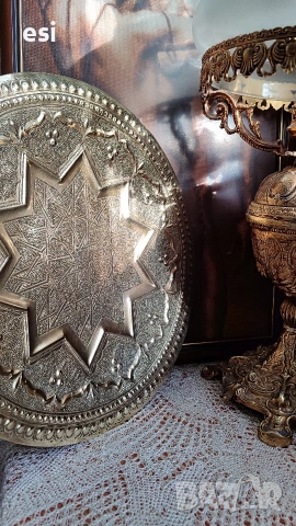 месингово пано , снимка 4 - Антикварни и старинни предмети - 53159266