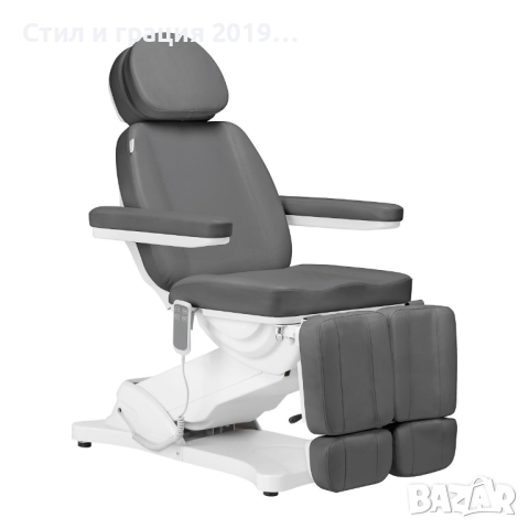 Стол за педикюр Sillon Classic (2 мотор) - сив/бял, снимка 8 - Педикюр и маникюр - 44528445