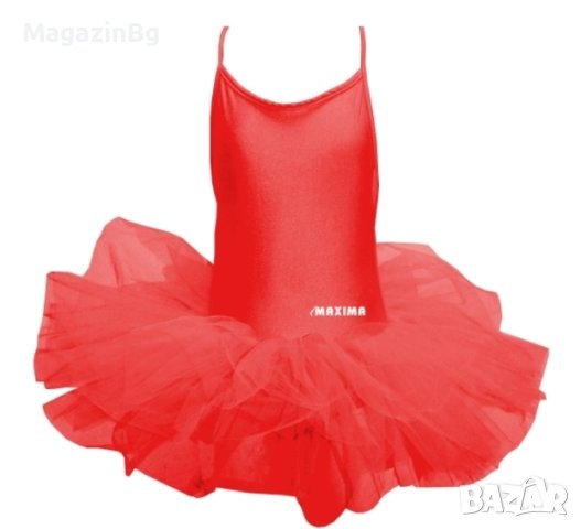 Детско танцувално (балетно) трико, С връзки и туту поличка triko , снимка 4 - Други спортове - 44497753