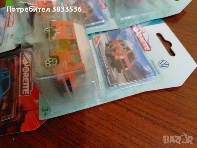 Majorette колички ретро Volkswagen модели, снимка 3 - Колекции - 53636771