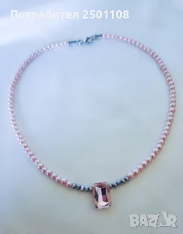 Перлени колиета/Ръчна изработка, снимка 6 - Колиета, медальони, синджири - 49983953