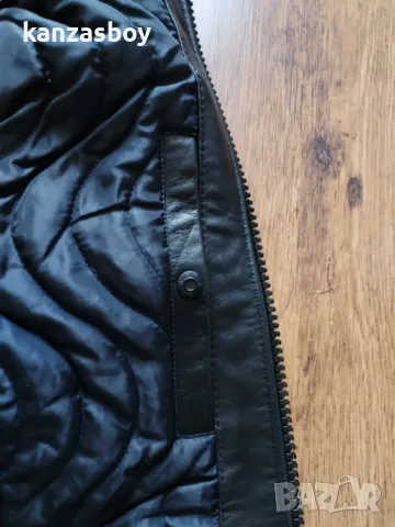  G-star 5620 Custom Zip Leather - страхотен Дамски Елек Естествена Кожa М, снимка 12 - Якета - 50150337