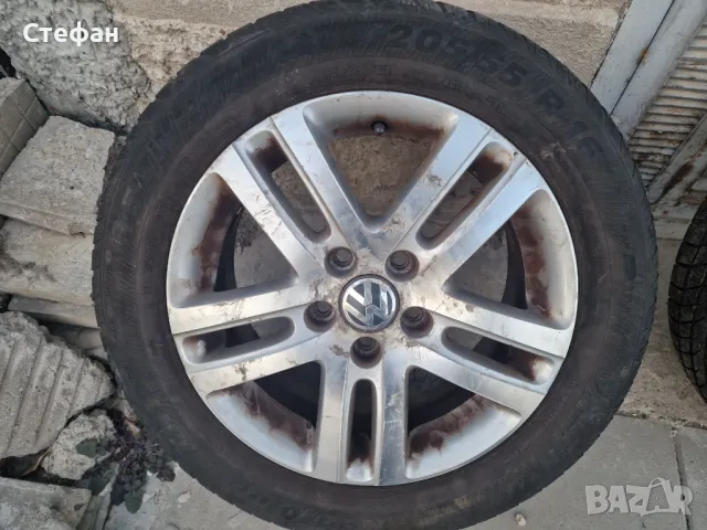 Джанти с гуми 16 ки 5х112, снимка 2 - Гуми и джанти - 49042837