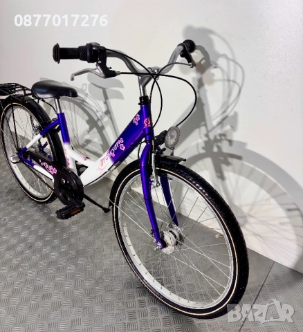 Алуминиев велосипед Browser за момиче 24 цола/ колело, снимка 2 - Велосипеди - 53722236