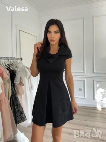 Черна дамска рокля