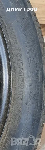 Два броя гуми с джанти 245/45/16 клас W83 за volkswagen , снимка 5 - Други стоки за дома - 56158066