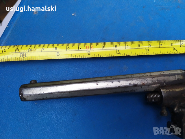 Стар револвер/пищов/пистолет, снимка 3 - Антикварни и старинни предмети - 53212847