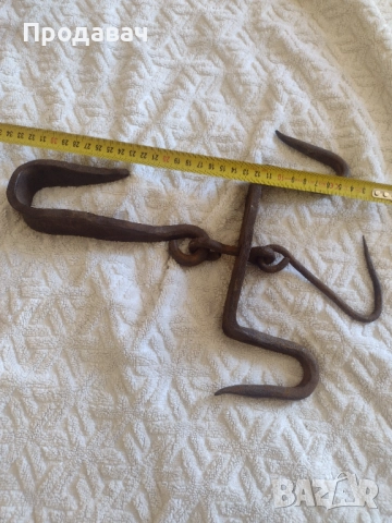 Голям кован ченгел, снимка 4 - Антикварни и старинни предмети - 51472013