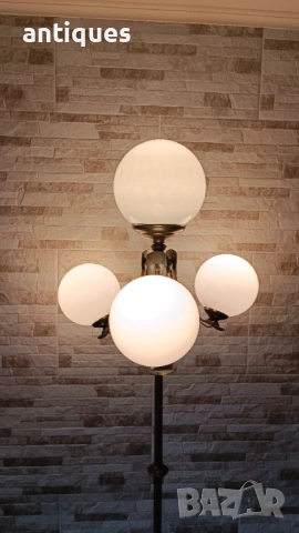 Стара месингова лампа - лампион - немски - Антика, снимка 11 - Антикварни и старинни предмети - 53005629