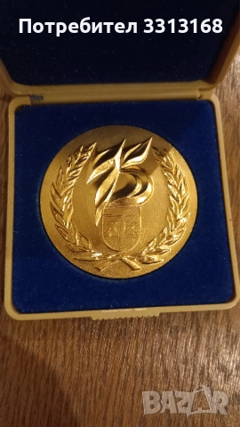 Плакет 75 години Левски Спартак , снимка 3 - Колекции - 52230996