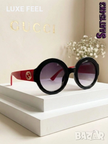 GUCCI 💎 Дамски Слънчеви Очила , снимка 4 - Слънчеви и диоптрични очила - 53729815