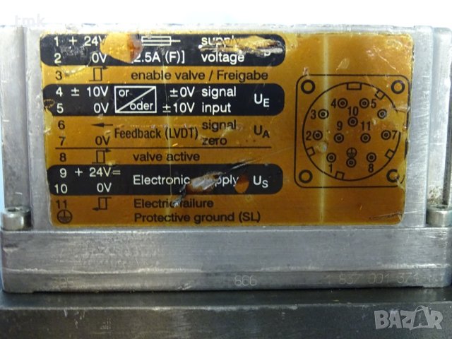 Хидравличен пропорционален разпределител BOSCH 0811402114 Pmax-200Bar PX 10, снимка 7 - Резервни части за машини - 42221750