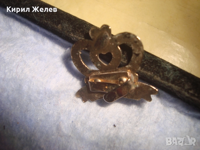 ПОЗЛАТЕНА с ФАСЕТ - КРИСТАЛЧЕТА АРИСТОКРАТИЧНА АРТ АПЛИКАЦИЯ 26428, снимка 5 - Антикварни и старинни предмети - 36095048