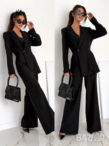 Стилен дамски гащеризон с елегантна кройка LUXURY, 4цвята , снимка 3 - Гащеризони - 53634951