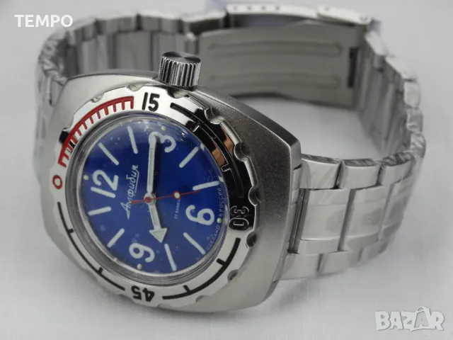 ВОСТОК АМФИБИЯ АВТОМАТИЧЕН ref: 090914, снимка 2 - Мъжки - 43232653