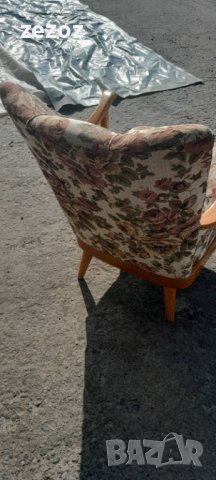Кресло-винтидж масив, снимка 5 - Дивани и мека мебел - 41742060
