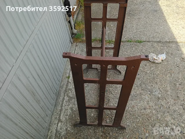 Стара шевна машина Сингер с две стойки, снимка 8 - Шевни машини - 56400926