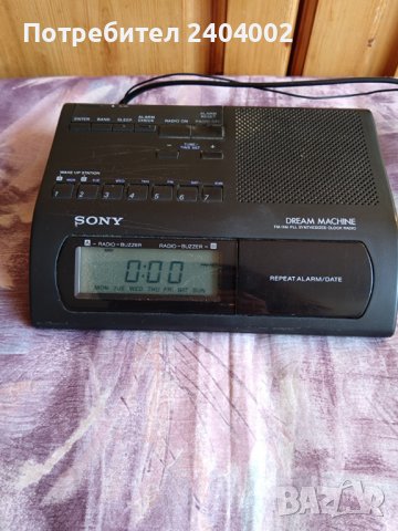 Радио часовник SONY ICF-C303
