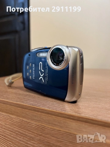 Фотоапарат Fujifilm 12 Mp с подаръци, снимка 2 - Фотоапарати - 53869527