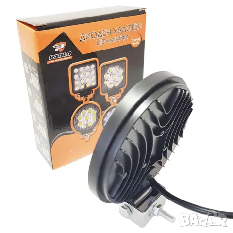 Кръгъл LED прожектор 27 W за 12 V, снимка 4 - Аксесоари и консумативи - 55864227