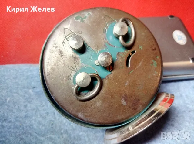 SLAVA 8 JEWELS MADE in USSR Стар КОЛЕКЦИОНЕРСКИ РУСКИ МЕХАНИЧЕН БУДИЛНИК СЛАВА 25904, снимка 3 - Антикварни и старинни предмети - 47656811