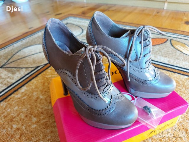 Обувки на ток, снимка 1 - Дамски обувки на ток - 35844832