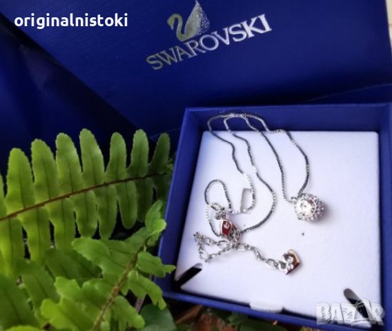 Оригинално в кутия колие Сваровски Swarovski, снимка 5 - Колиета, медальони, синджири - 35453944