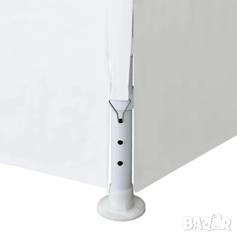 vidaXL Парти шатра, 3х9 м, бяла, снимка 8 - Палатки - 56148390