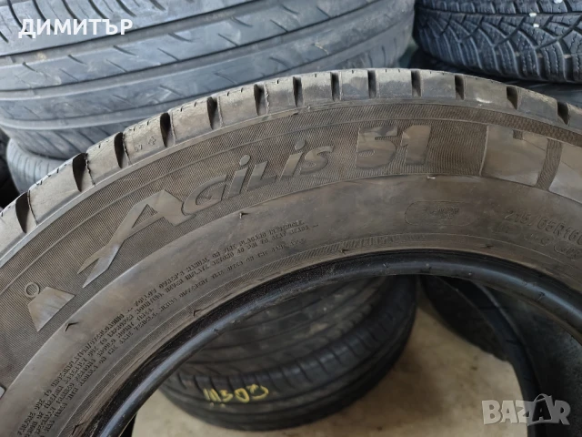 4бр.всесезонни гуми MICHELIN 215 65 16C DOT21 цена за брой, снимка 6 - Гуми и джанти - 51357882