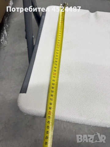 Комплект 4 броя сгъваеми кетъринг столове за градина и събития - удобни и издръжливи, снимка 12 - Градински мебели, декорация  - 53657431