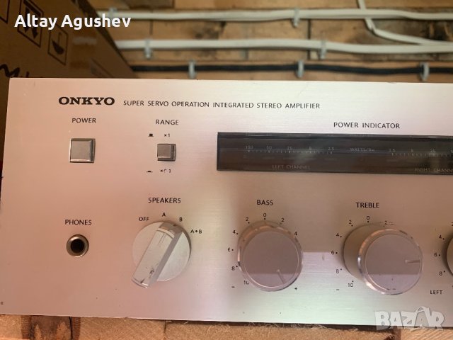 Усилвател ONKYO integra A7040, снимка 3 - Ресийвъри, усилватели, смесителни пултове - 41742877