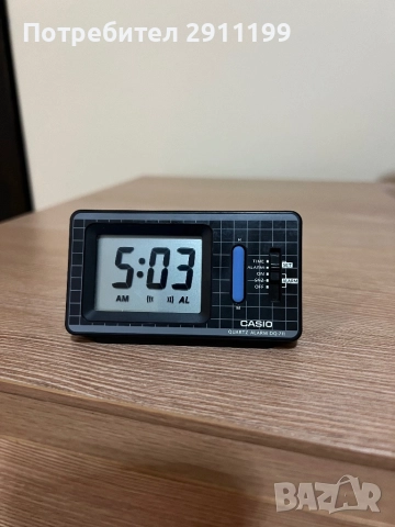 Дигитален будилник Casio, снимка 6 - Друга електроника - 52424065