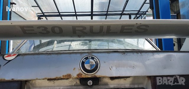 Спойлер заден капак бмв е30 М3 антикрило bmw e30 крило добавка заден капак седан купе кабрио , снимка 6 - Части - 40616397