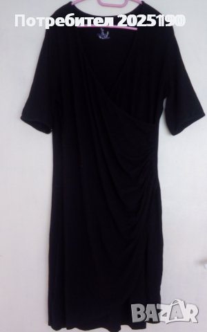 Дамска черна рокля Н&М , снимка 1 - Рокли - 36193232