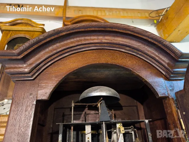 Античен паркетен часовник от 1842 год, френски., снимка 6 - Антикварни и старинни предмети - 32278862