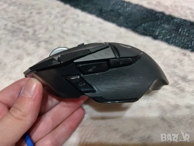 Мишка Logitech G502 Hero (модифицирана), снимка 4 - Клавиатури и мишки - 55779073