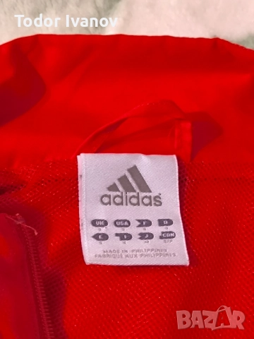 Мъжко яке/Ветровка Adidas , снимка 4 - Спортни дрехи, екипи - 52435816