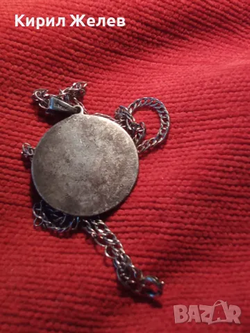 TOKASH БУТИКОВ СРЕБЪРЕН ПЕНДАНТ СРЕБРО 925 ТОКАШ със СРЕБЪРНА ВЕРИЖКА TALAY СРЕБРО 975 ПРОБА 49721, снимка 3 - Колиета, медальони, синджири - 49275042