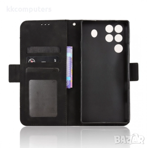 Кожен калъф Портфейл за ZTE nubia RedMagic 11 Pro 5G / 11 Pro+ 5G- Магнитен клипс, Държач за карти и, снимка 10 - Калъфи, кейсове - 52490748