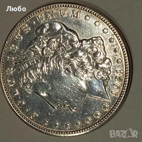 1долър 1921г, снимка 6 - Нумизматика и бонистика - 49259437