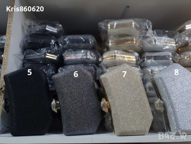 Малка дамска официална чанта с нестандартен дизайн 19/11см, снимка 2 - Чанти - 44778204