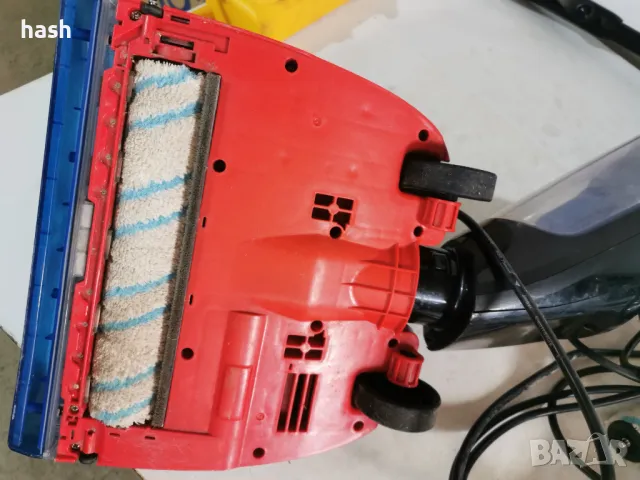 Вертикална прахосмукачка Vileda, Капацитет 0,640л, 400W, Дължина на кабела 7м, Черен, снимка 7 - Прахосмукачки - 49784450